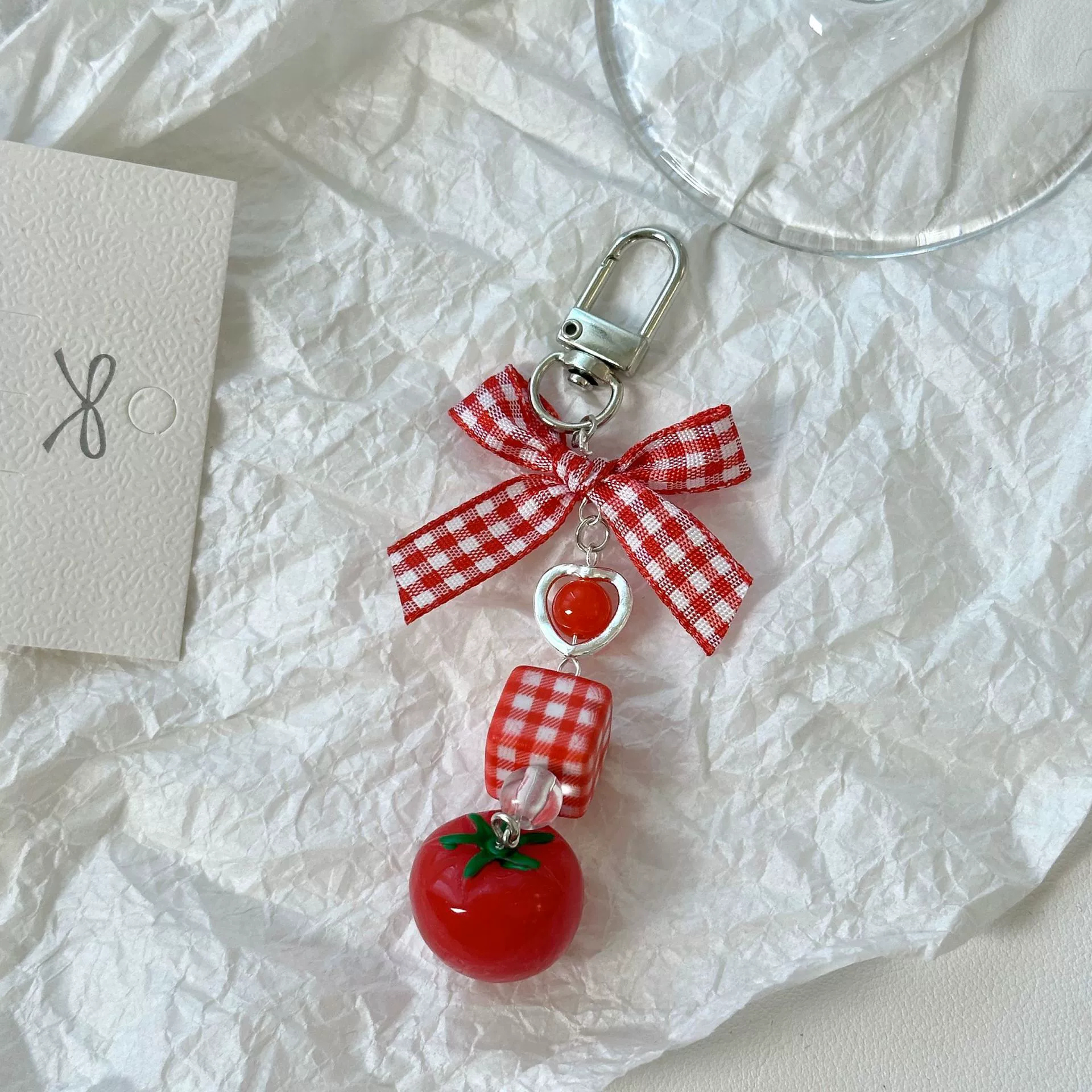 Christmas Strawberry Bag Charms
