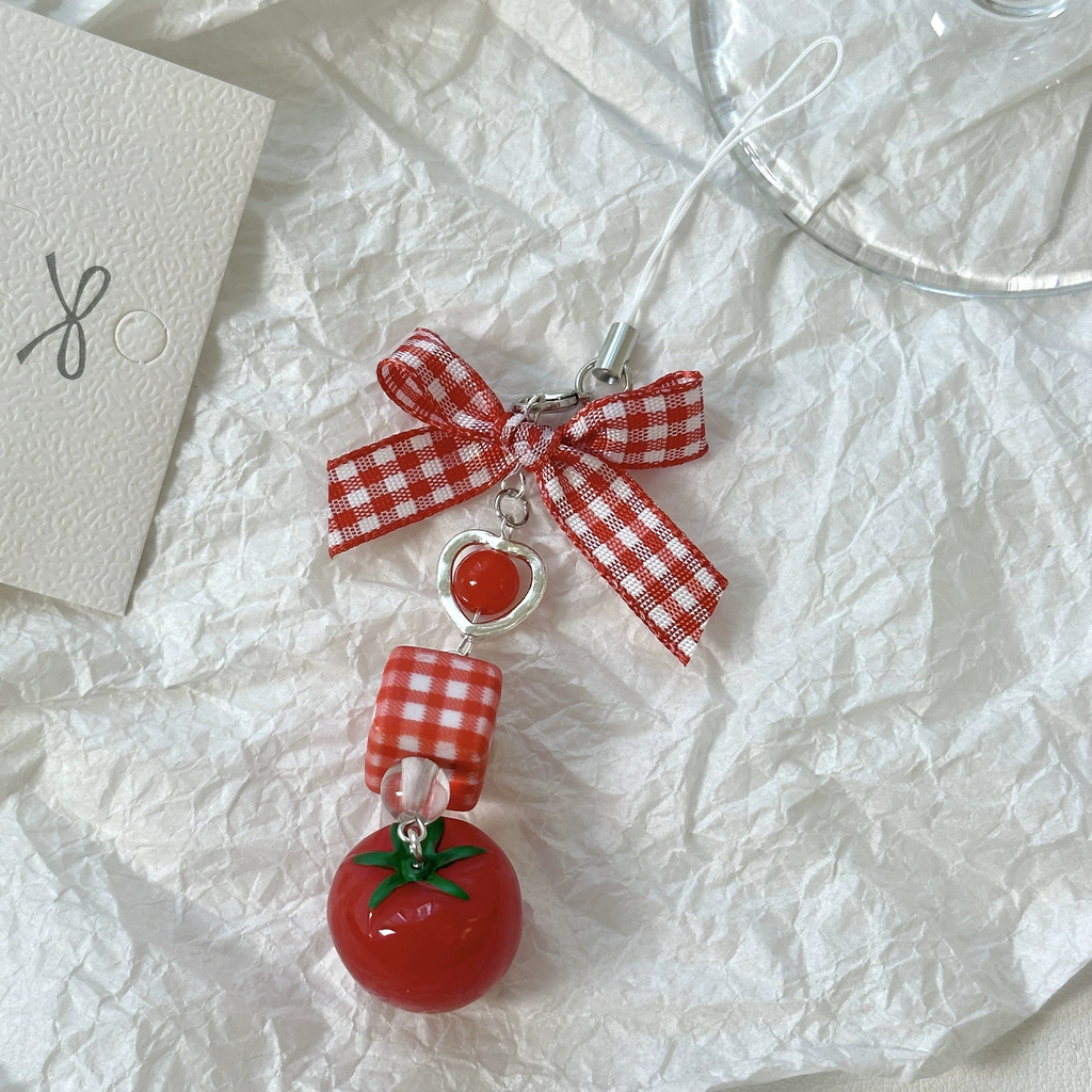 Christmas Tomato Bag Charms