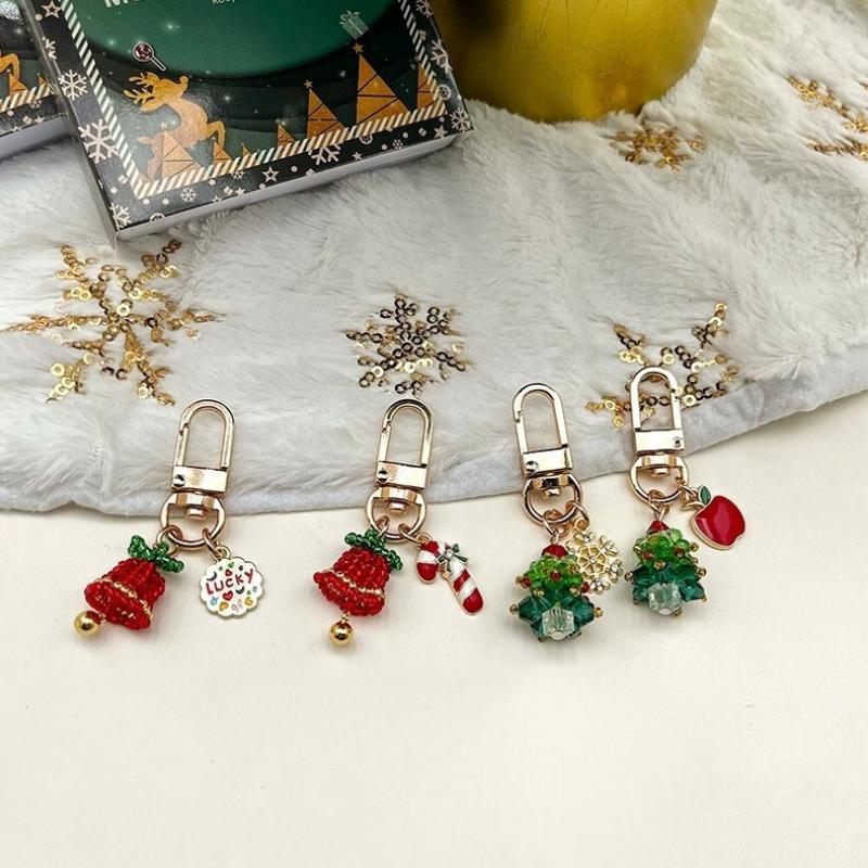 Christmas Tree Bell Bag Charms