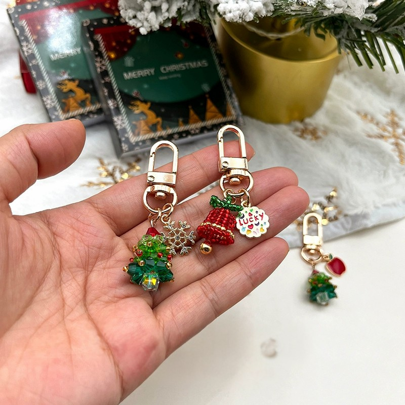 Christmas Tree Bell Bag Charms