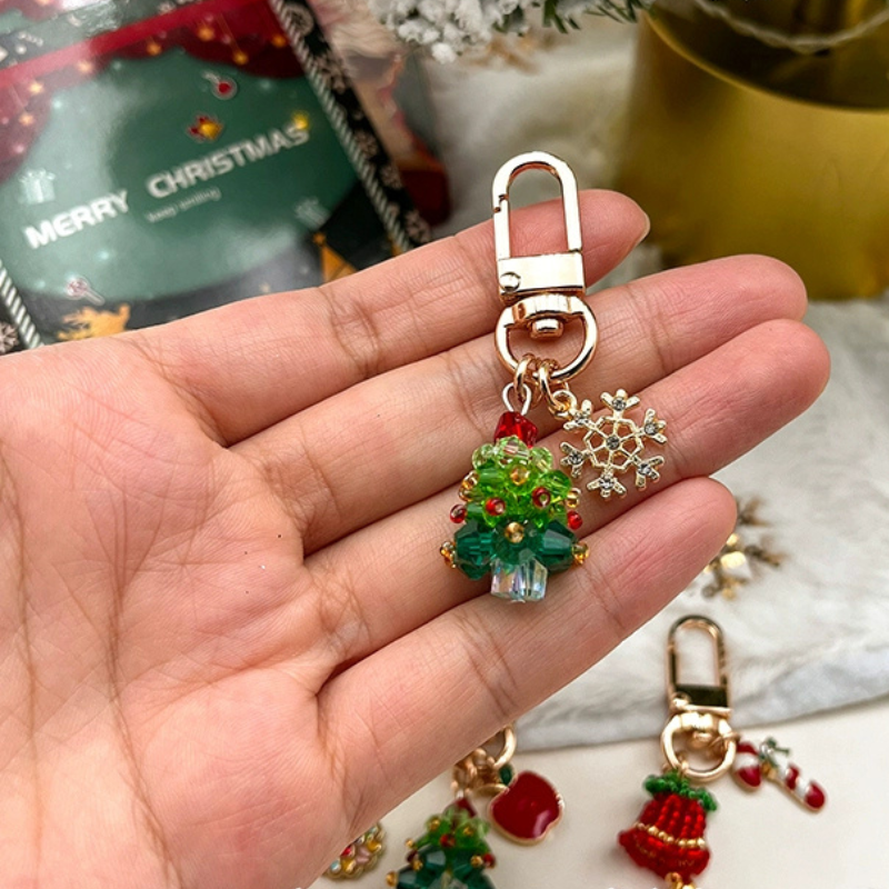 Christmas Tree Bell Bag Charms
