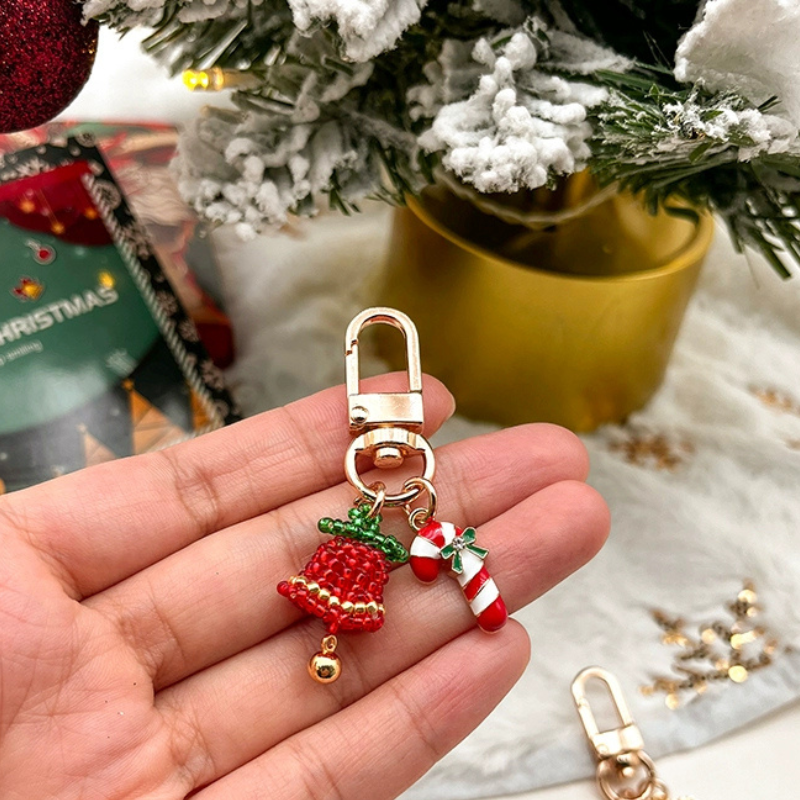 Christmas Tree Bell Bag Charms