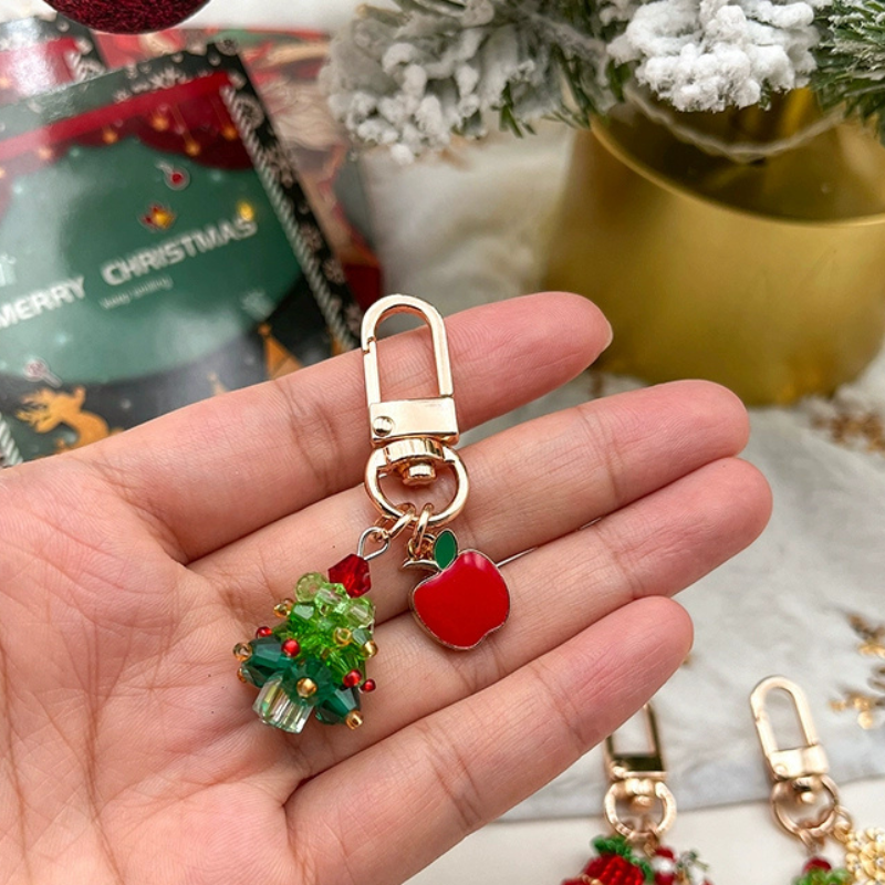 Christmas Tree Bell Bag Charms