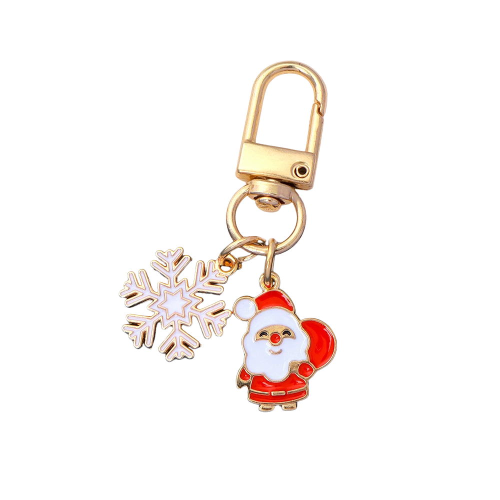 Christmas Tree Reindeer Snowflake Bag Charms