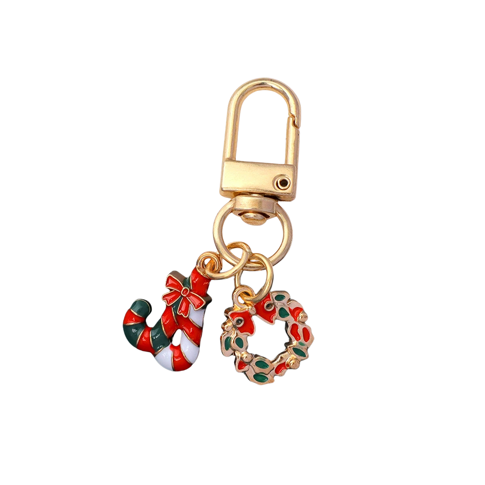 Christmas Tree Reindeer Snowflake Bag Charms