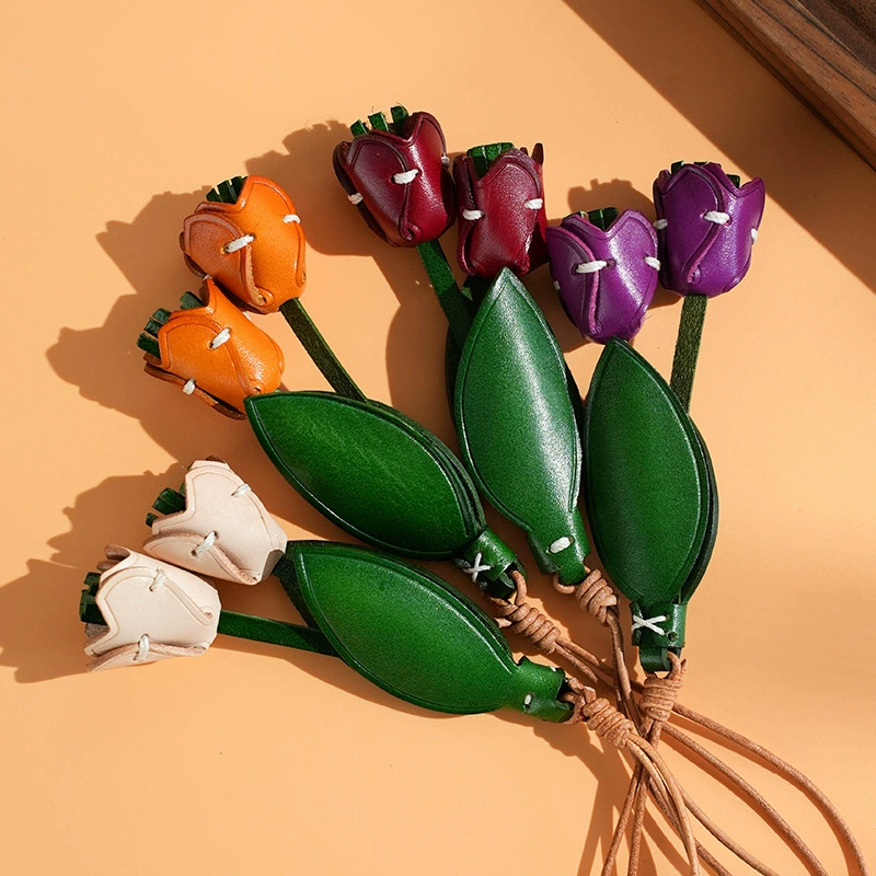 Colorful Tulip Bag Charms