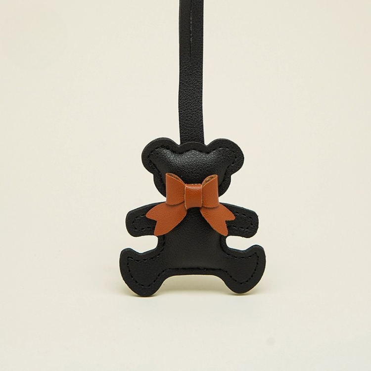 Cute Leather Teddy Bag Charms