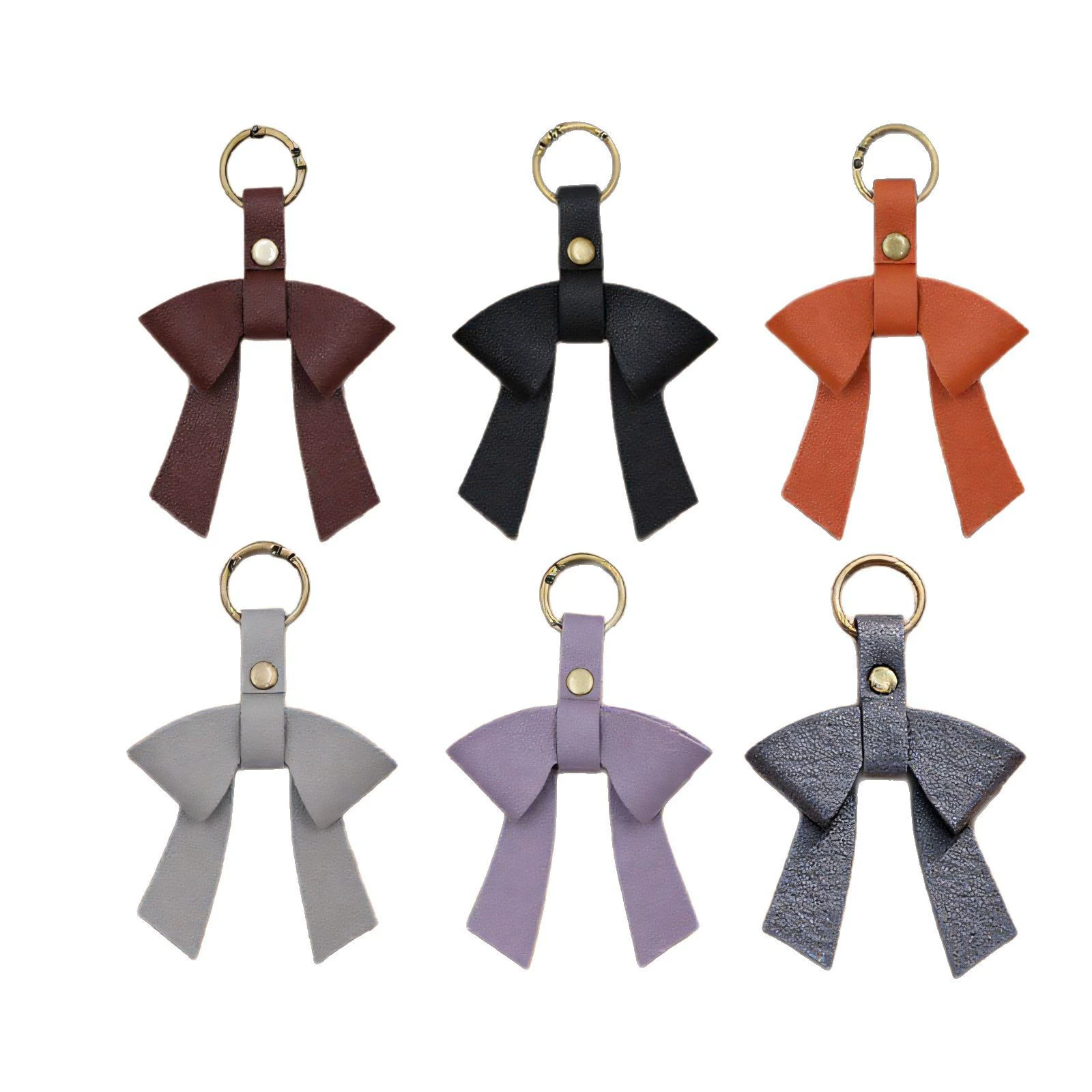 Cute PU Ribbon Bow Bag Charms