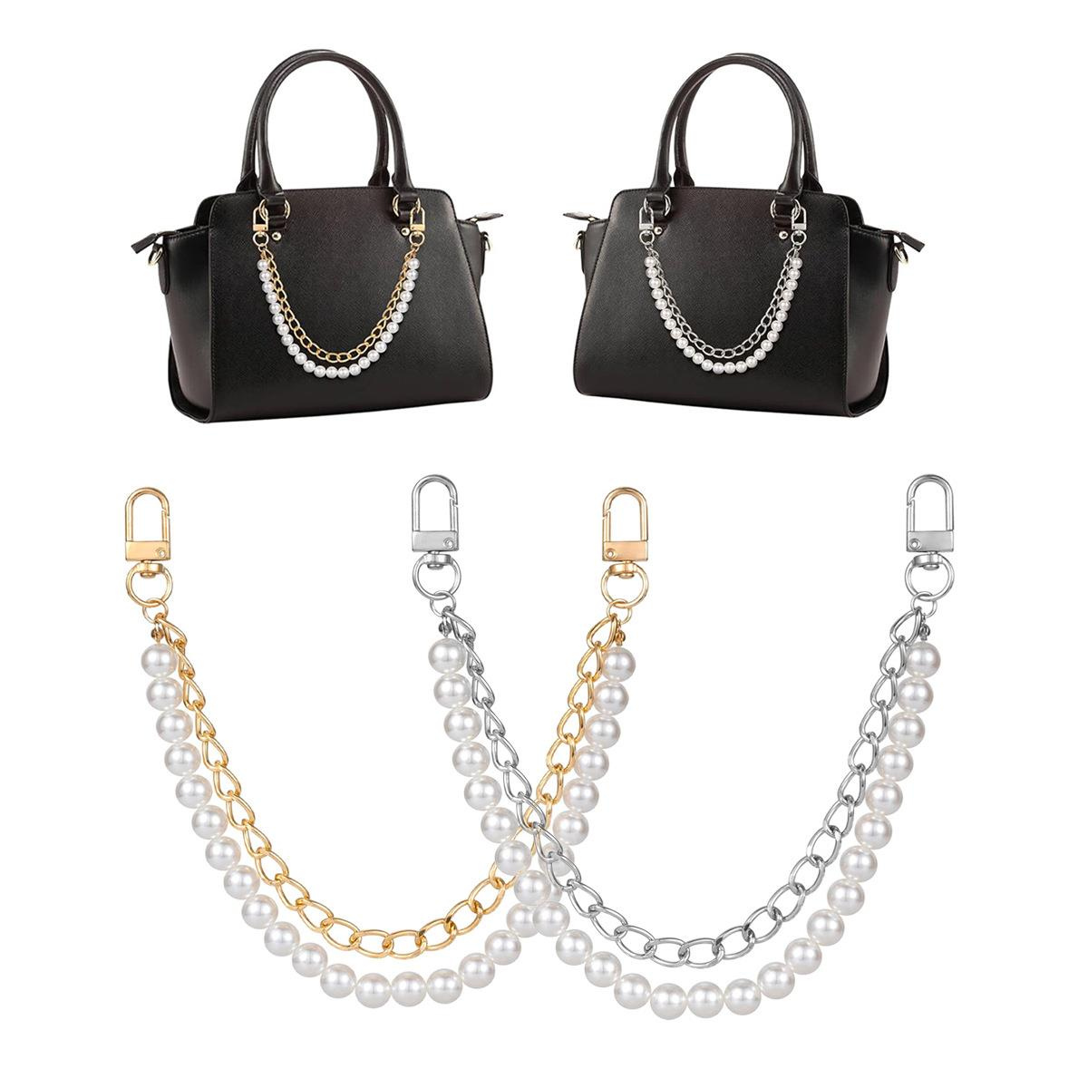 Double Pearl Bag Charm