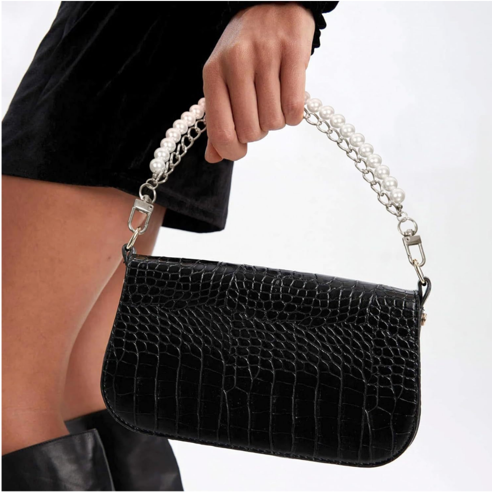 Double Pearl Bag Charm