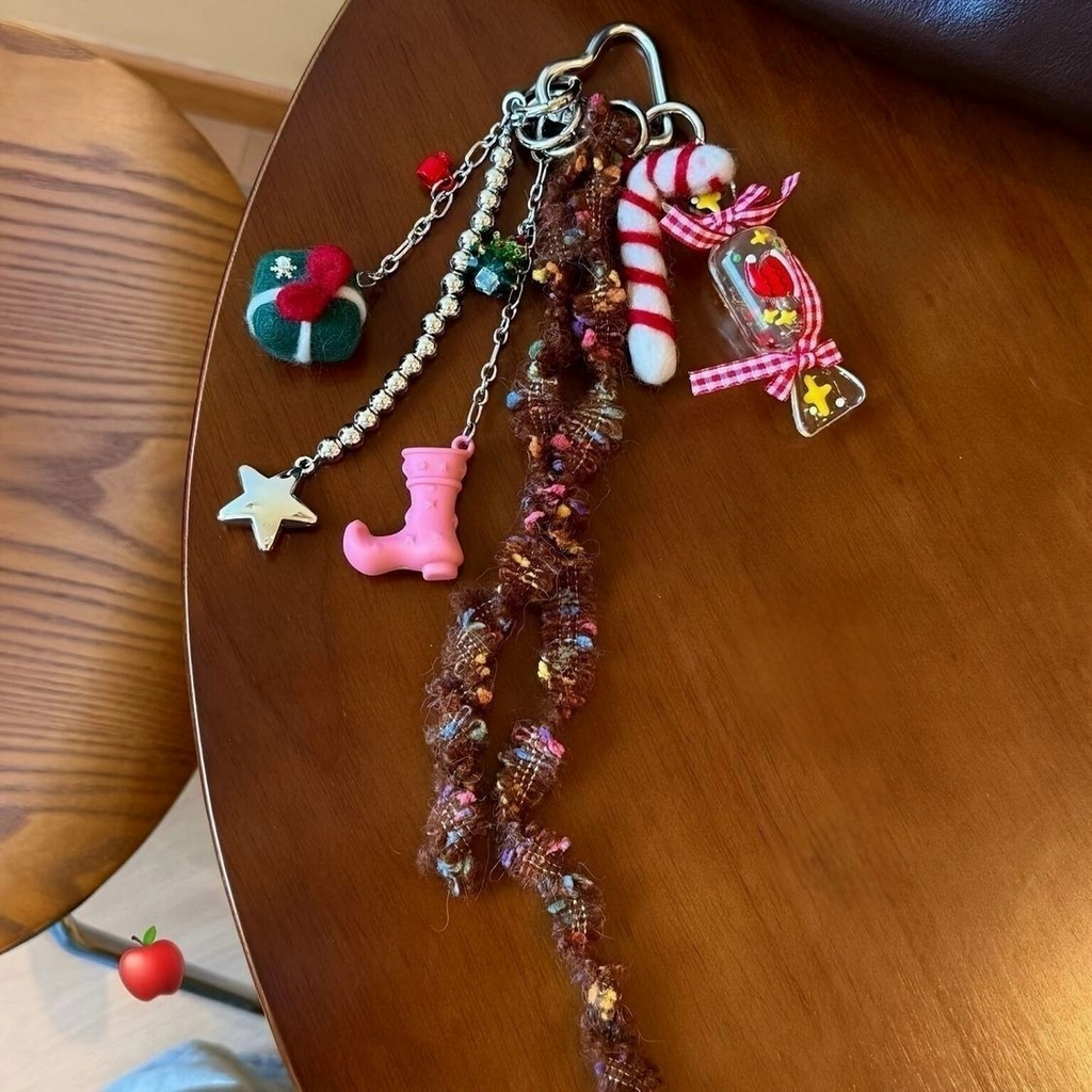 Festive Candy Christmas Bag Charms