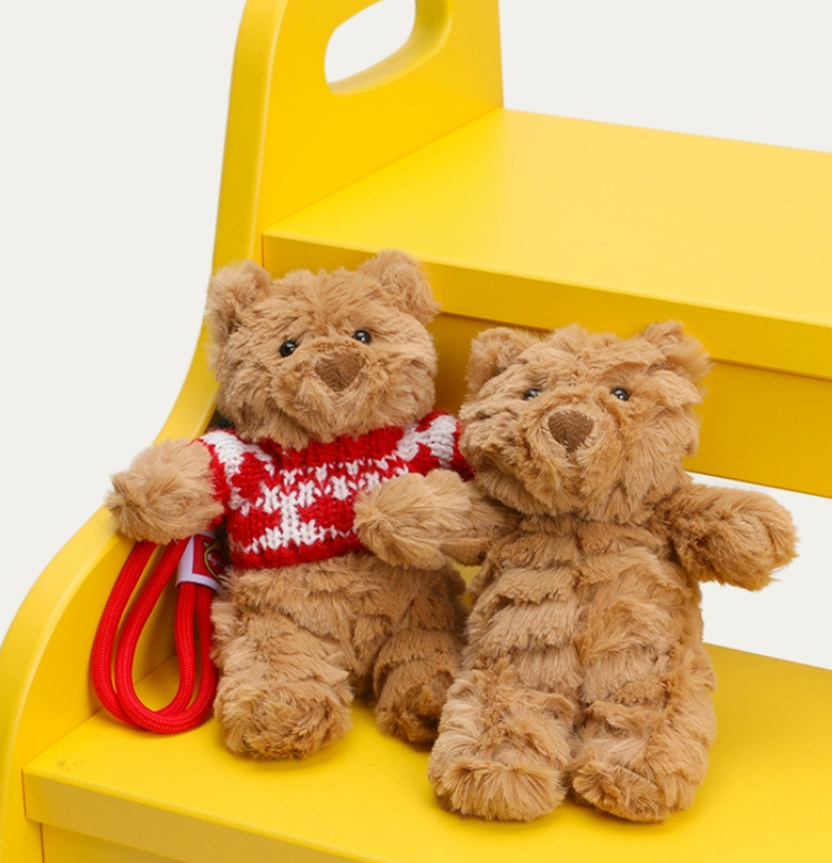 Fluffy Bear Bag Charms