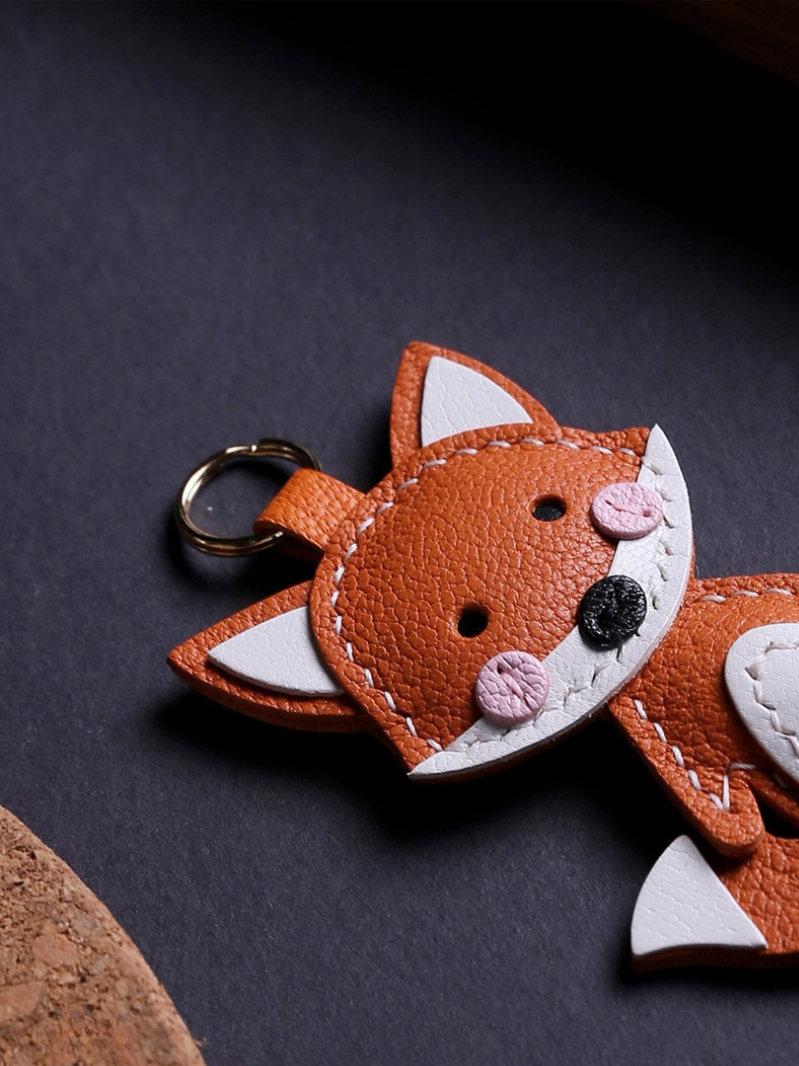 Handmade Fox Bag Charm