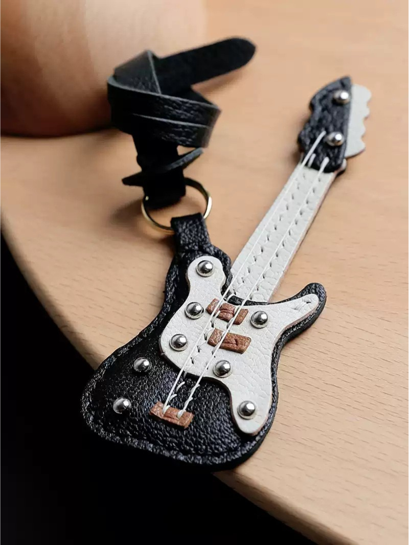 Handmade Guitar Bag Charm
