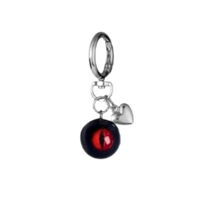 Halloween Evil Eye Heart Bag Charms