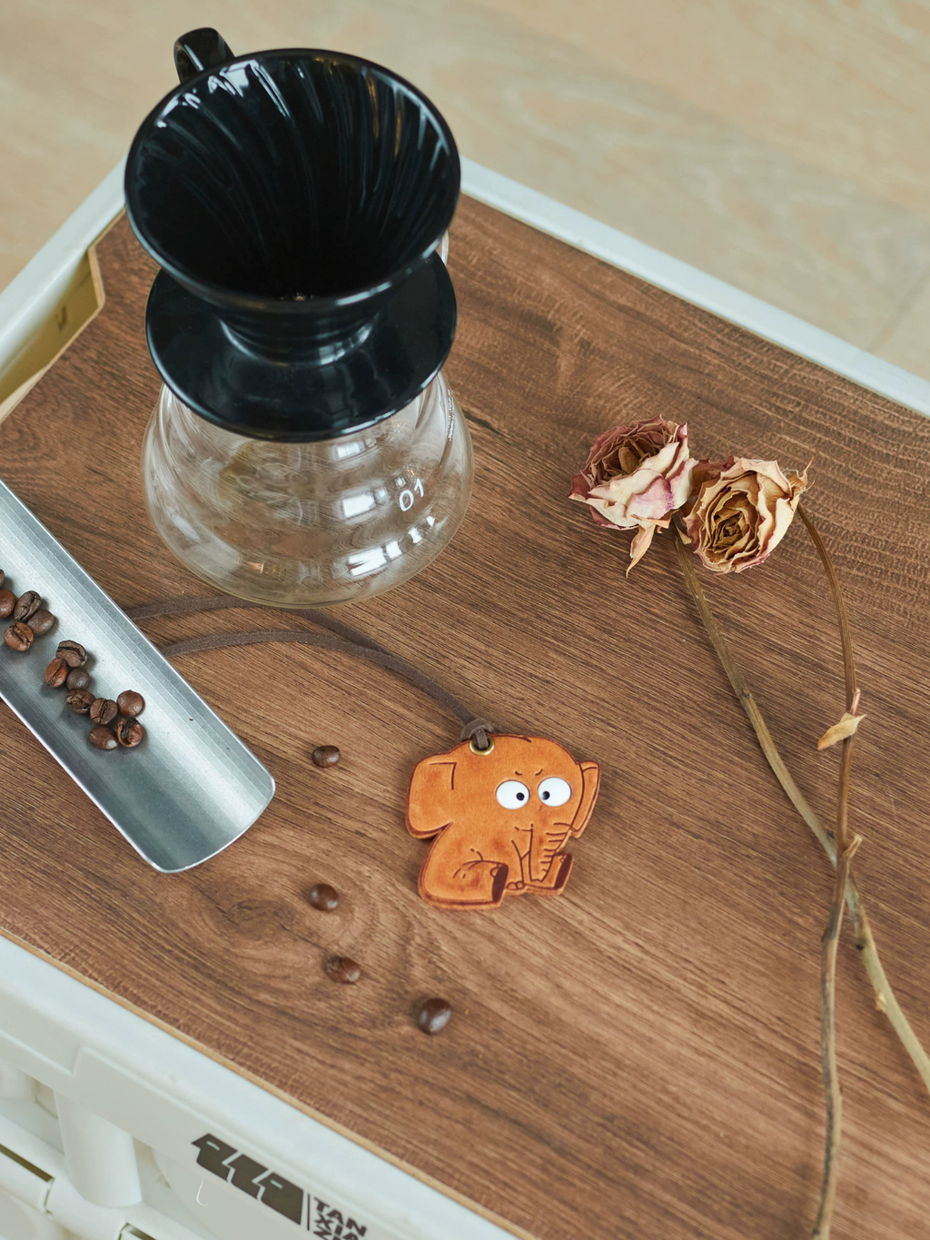 Handmade Elephant Bag Charm