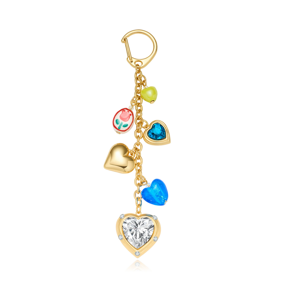Heart Dopamine Bag Charm