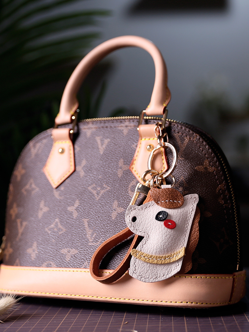 Handmade Horse Zodiac Bag Charm