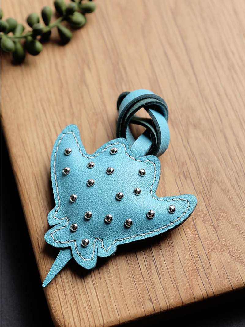 Handmade Manta Ray Bag Charm