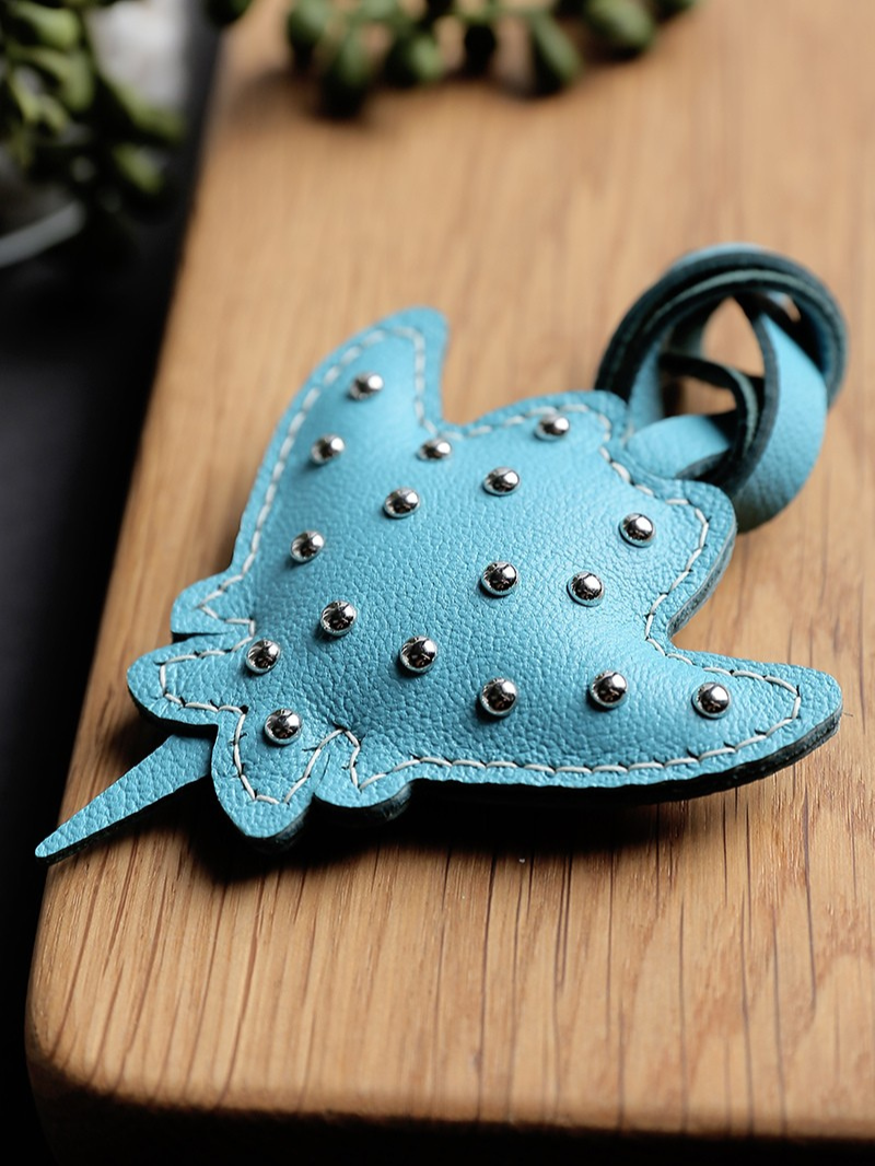 Handmade Manta Ray Bag Charm