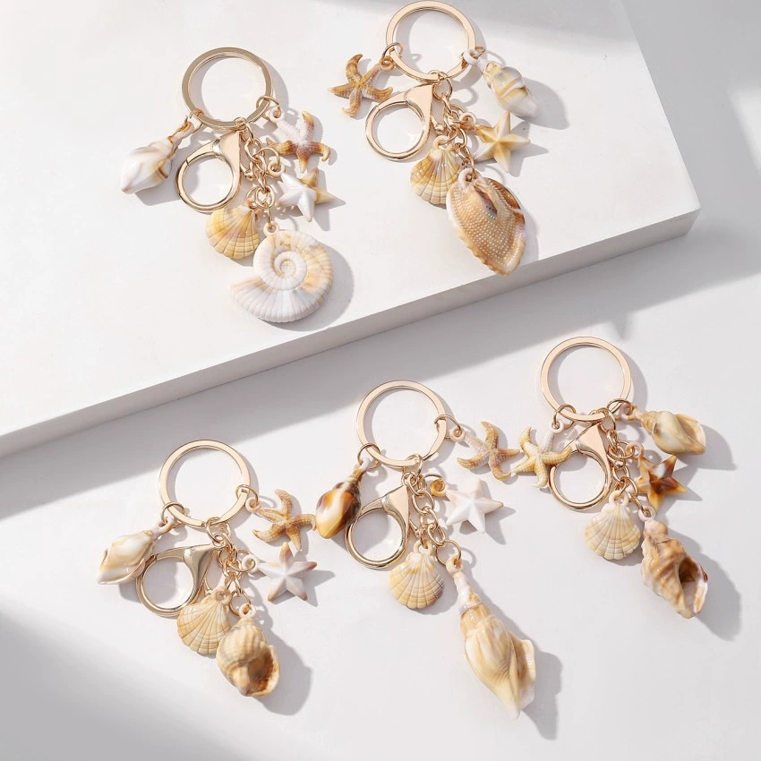 Ocean Shell Bag Charm
