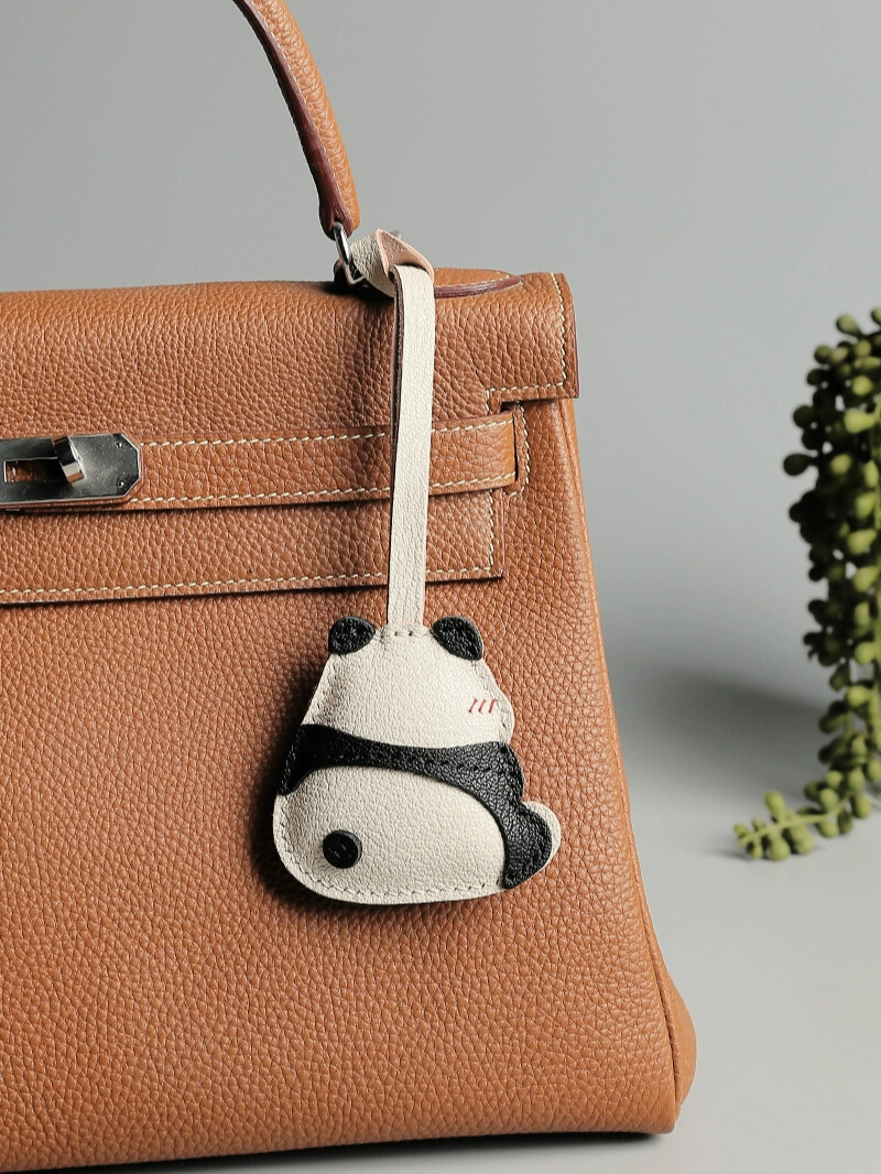 Handmade Panda Bag Charm