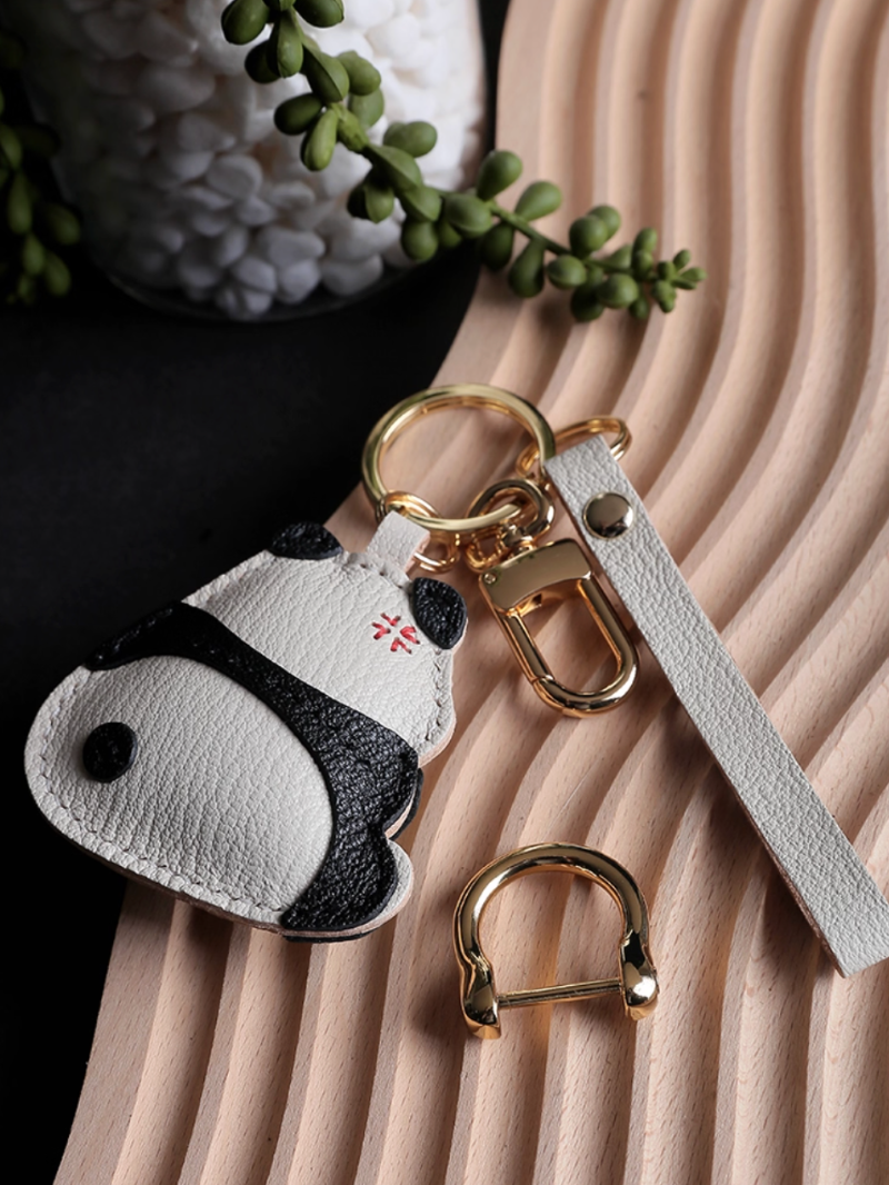 Handmade Panda Bag Charm