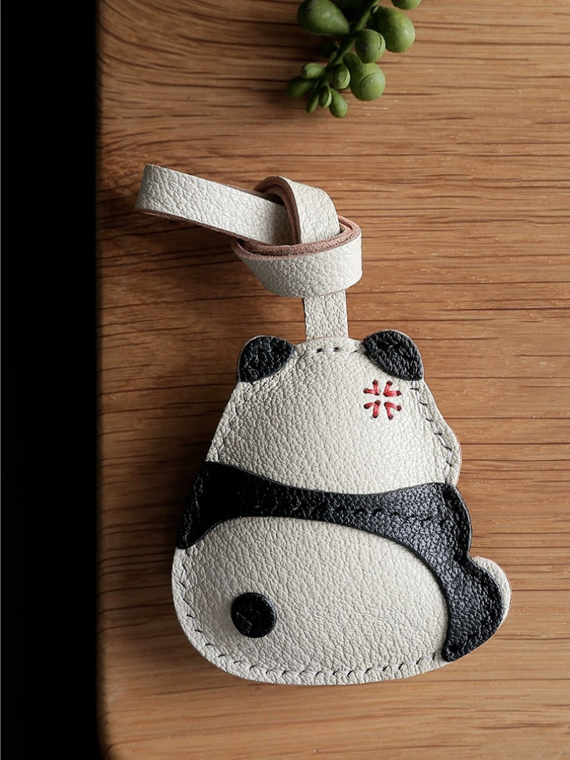 Handmade Panda Bag Charm