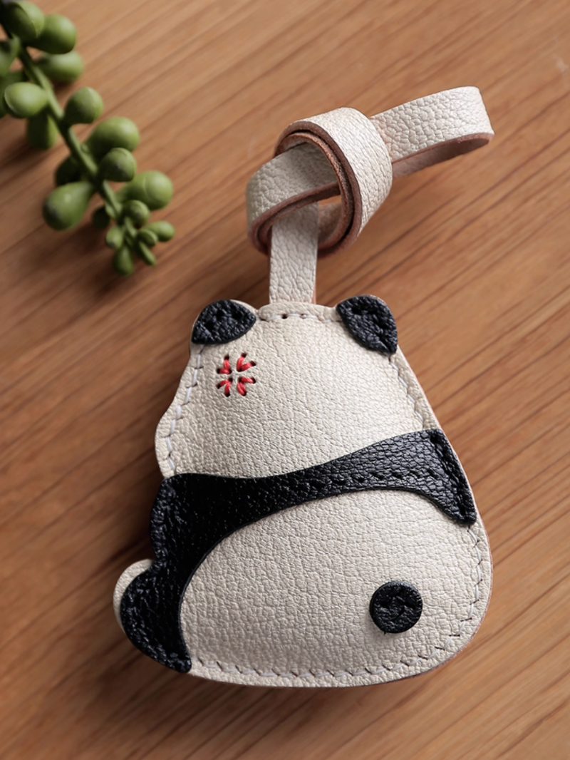 Handmade Panda Bag Charm