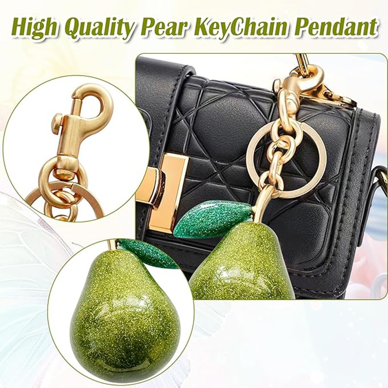 Pear Bag Charm