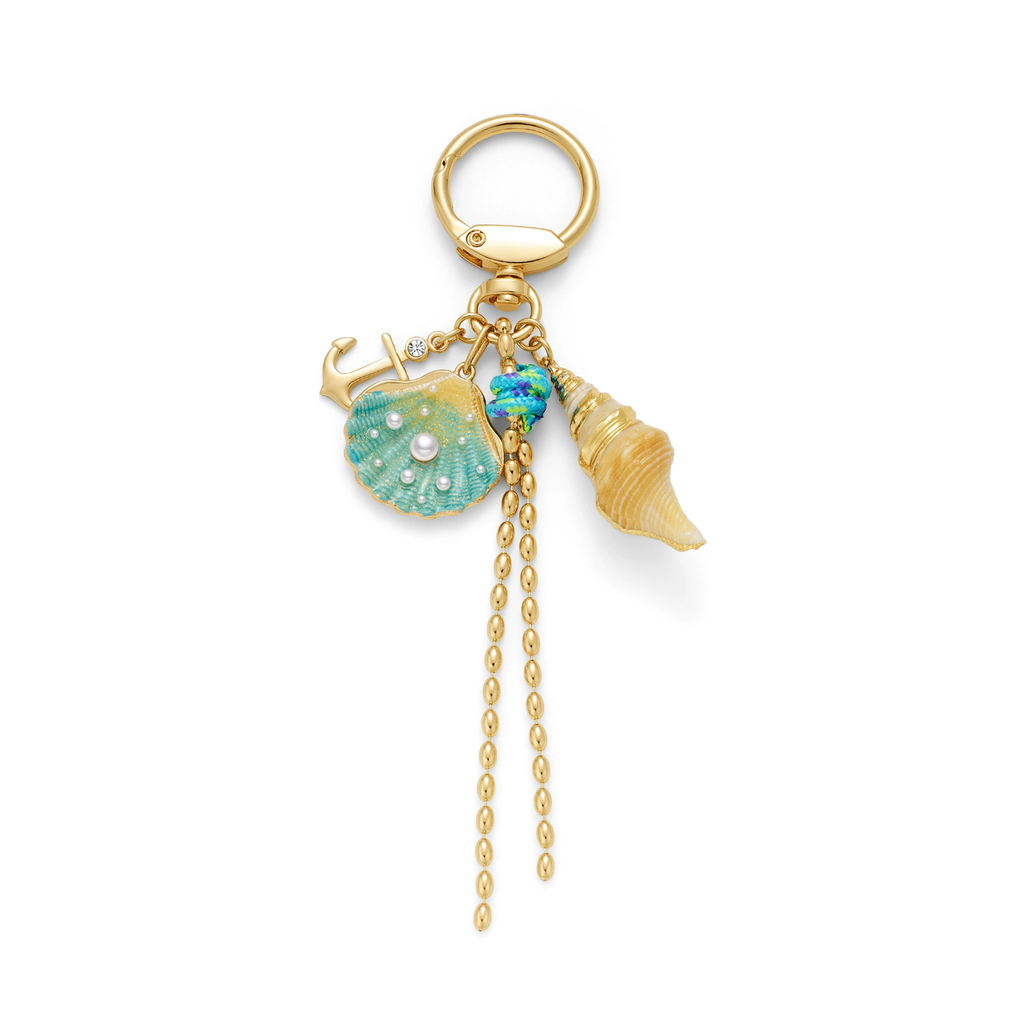 Pearl Shell Bag Charm