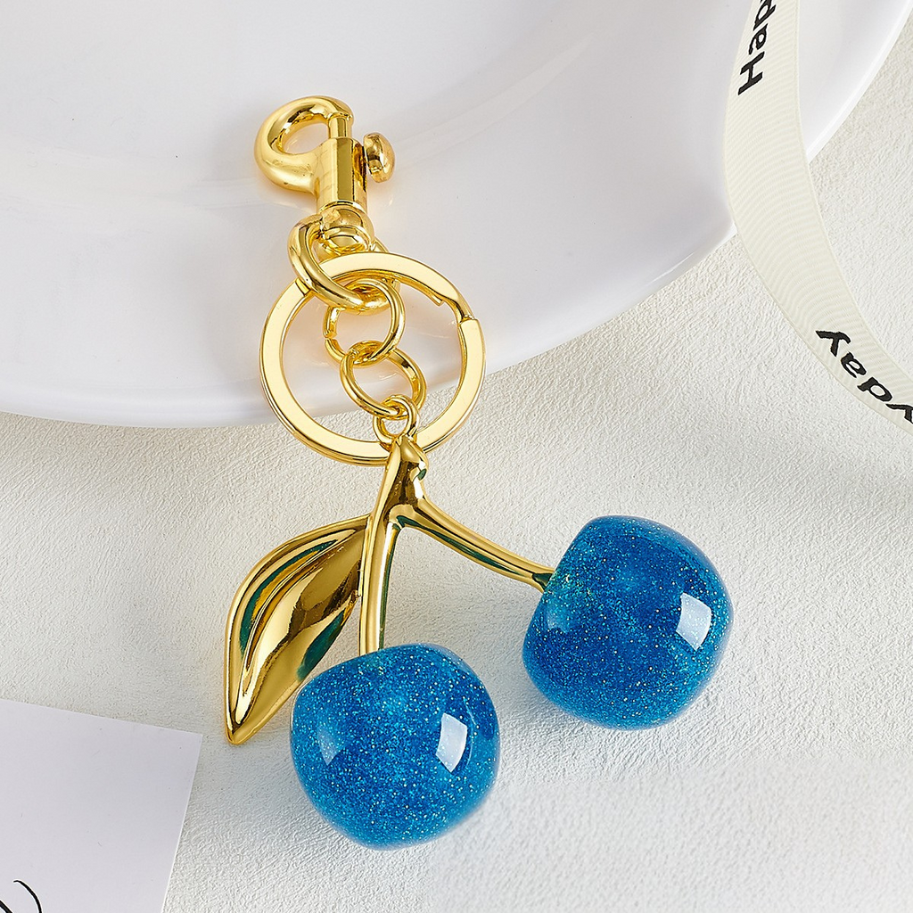 Colorful Cherry Bag Charm