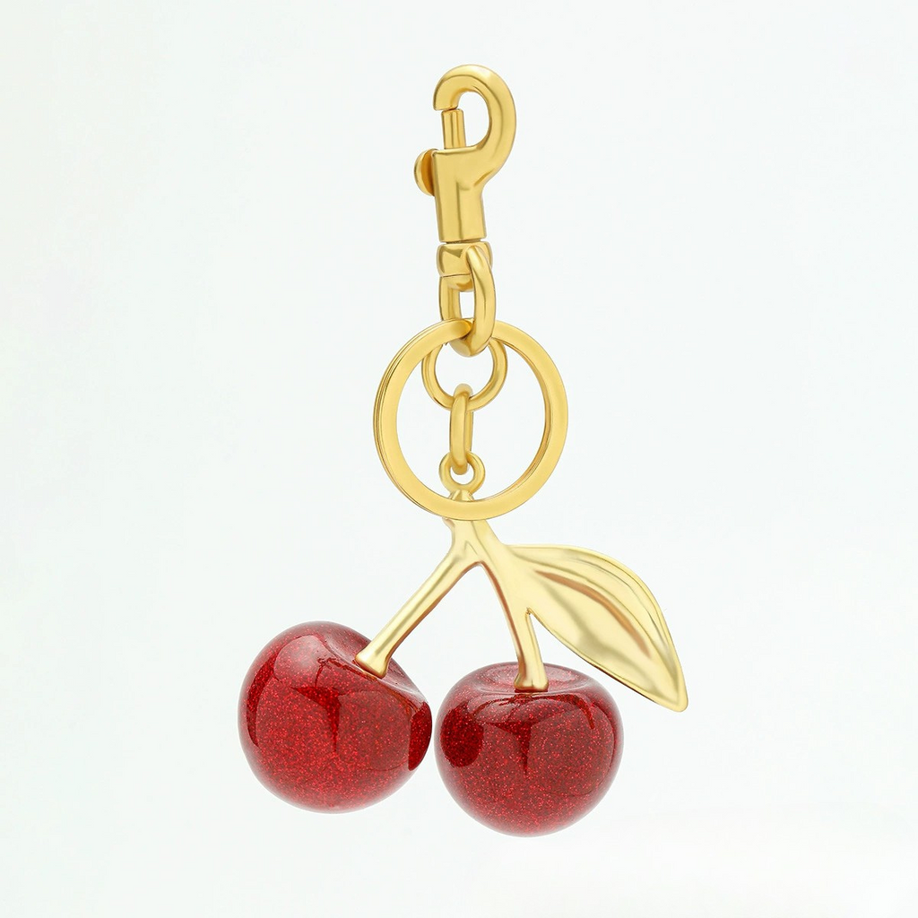 Colorful Cherry Bag Charm