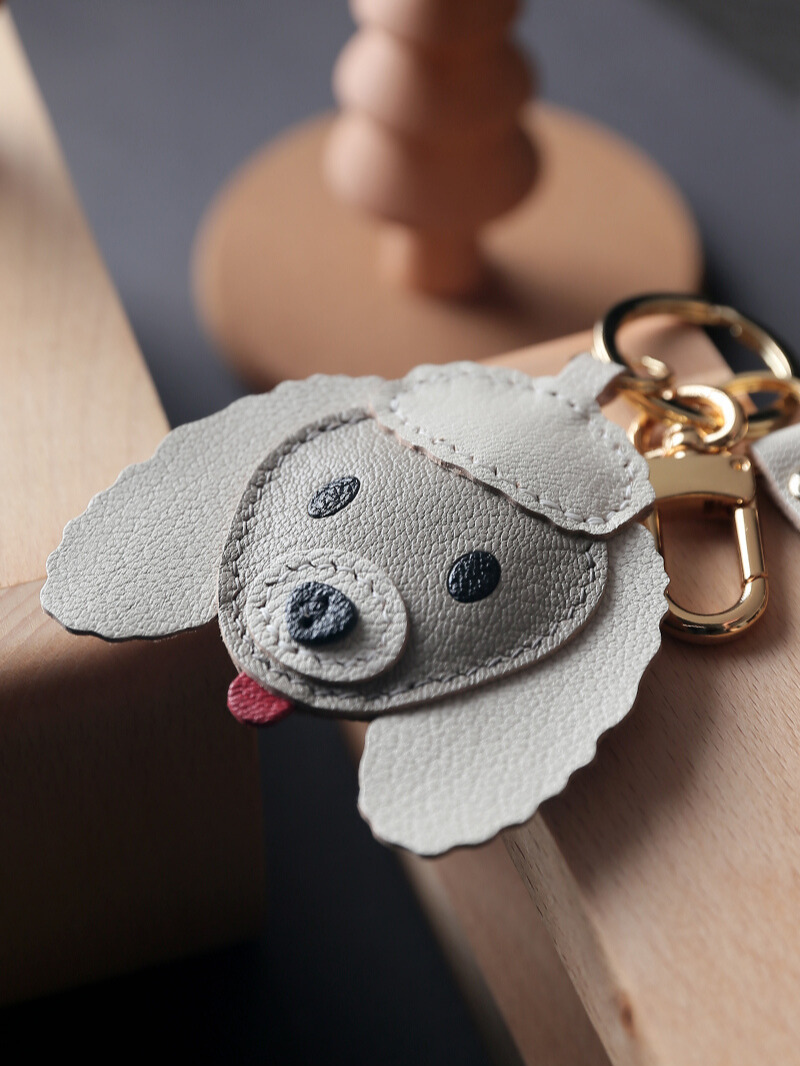 Handmade Poodle Bag Charm