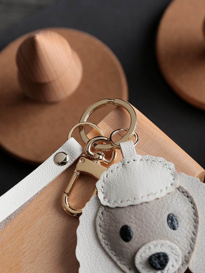 Handmade Poodle Bag Charm