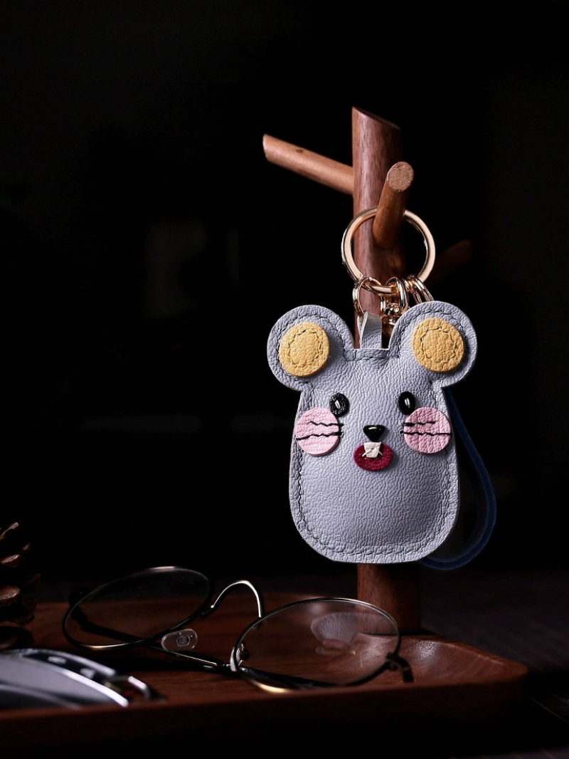 Handmade Rat Zodiac Bag Charm