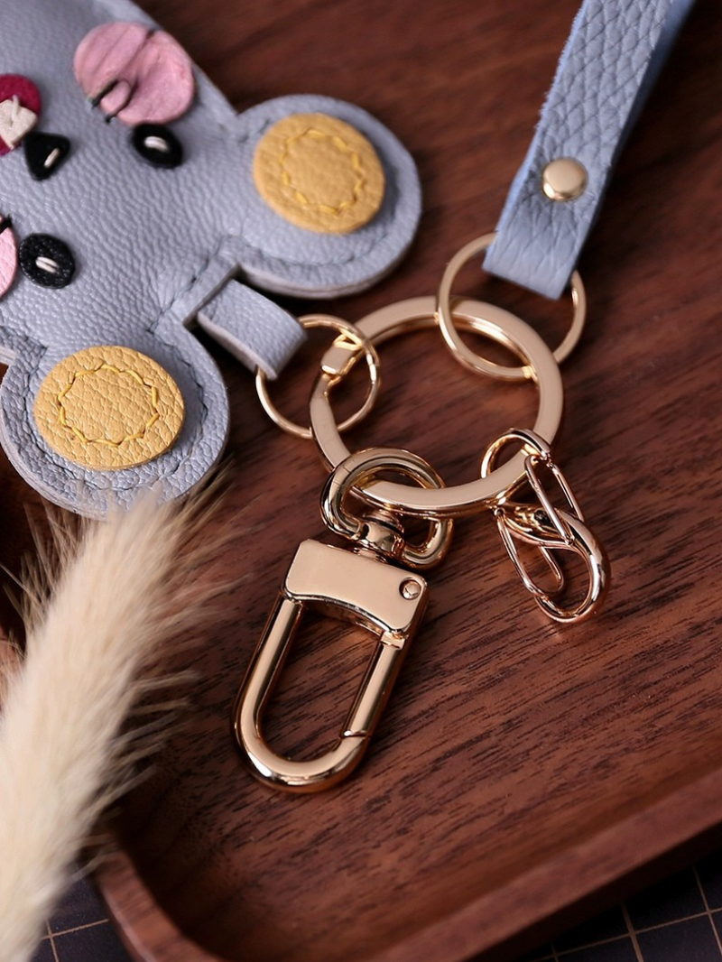 Handmade Rat Zodiac Bag Charm