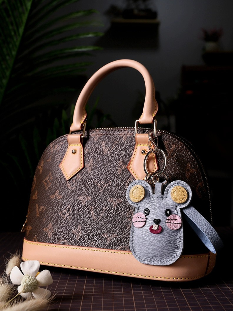 Handmade Rat Zodiac Bag Charm