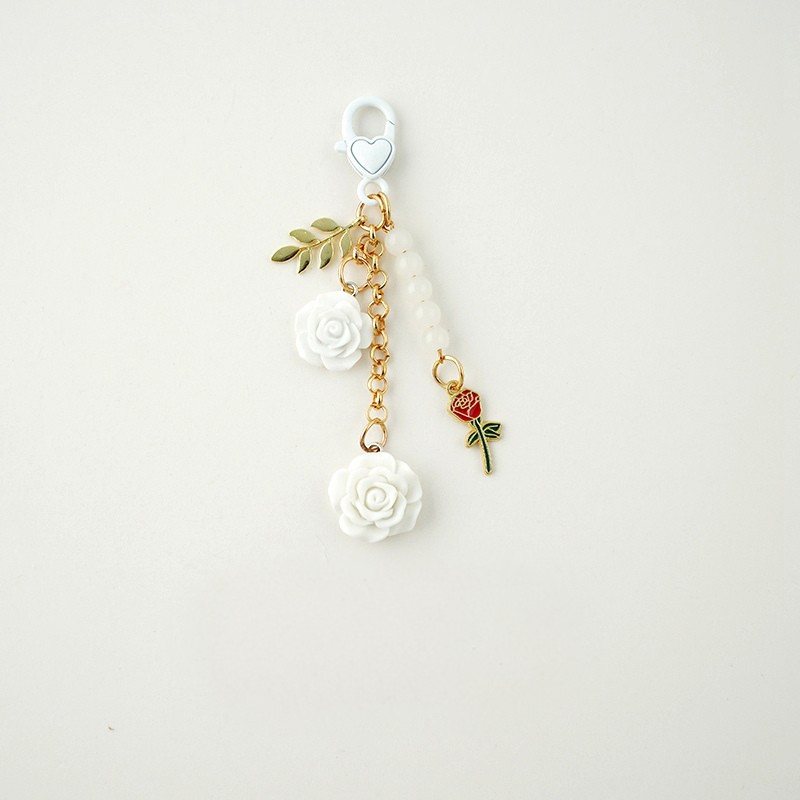 Rose Bag Charm