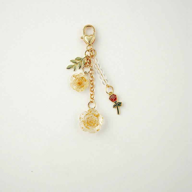 Rose Bag Charm