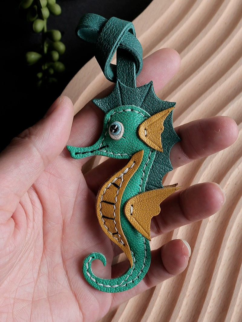 Handmade Seahorse Bag Charm