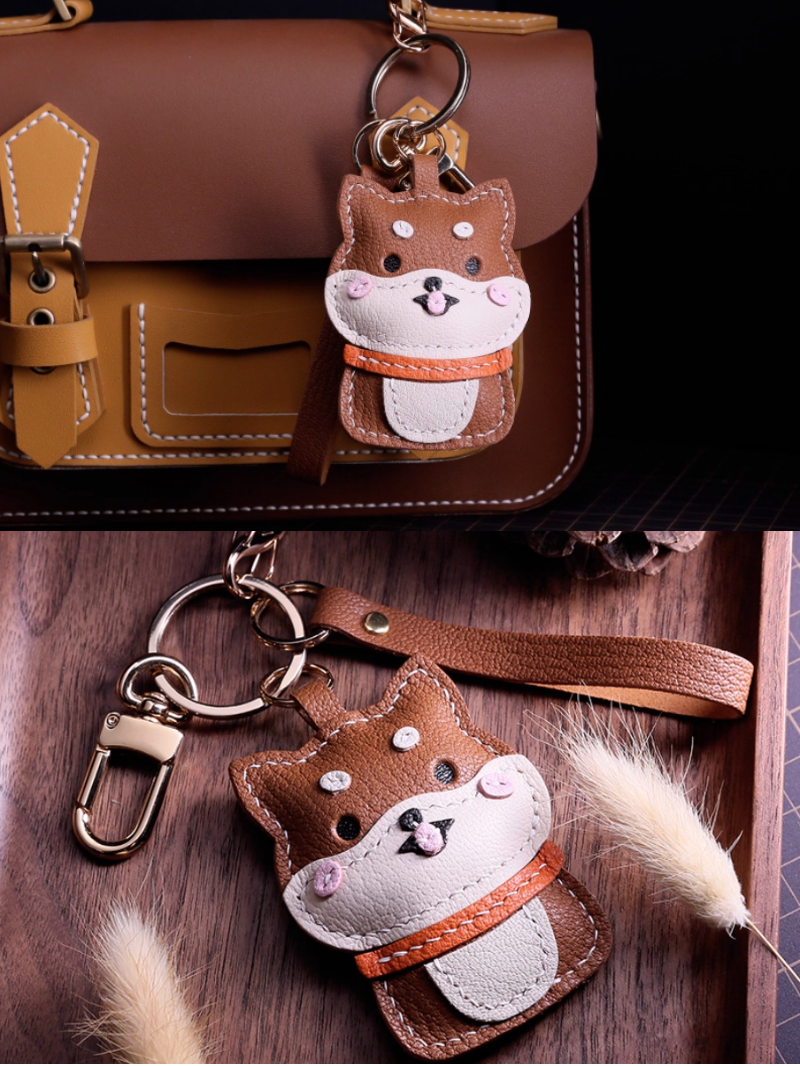 Handmade Shiba Inu Zodiac Bag Charm