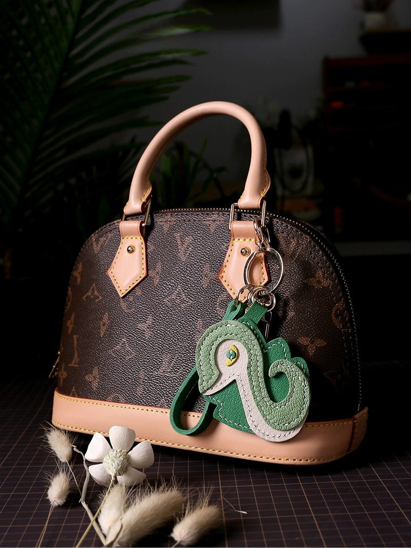 Handmade Snake Zodiac Bag Charm