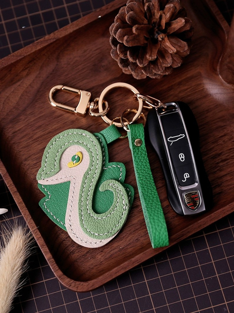 Handmade Snake Zodiac Bag Charm