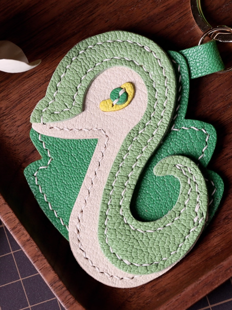 Handmade Snake Zodiac Bag Charm