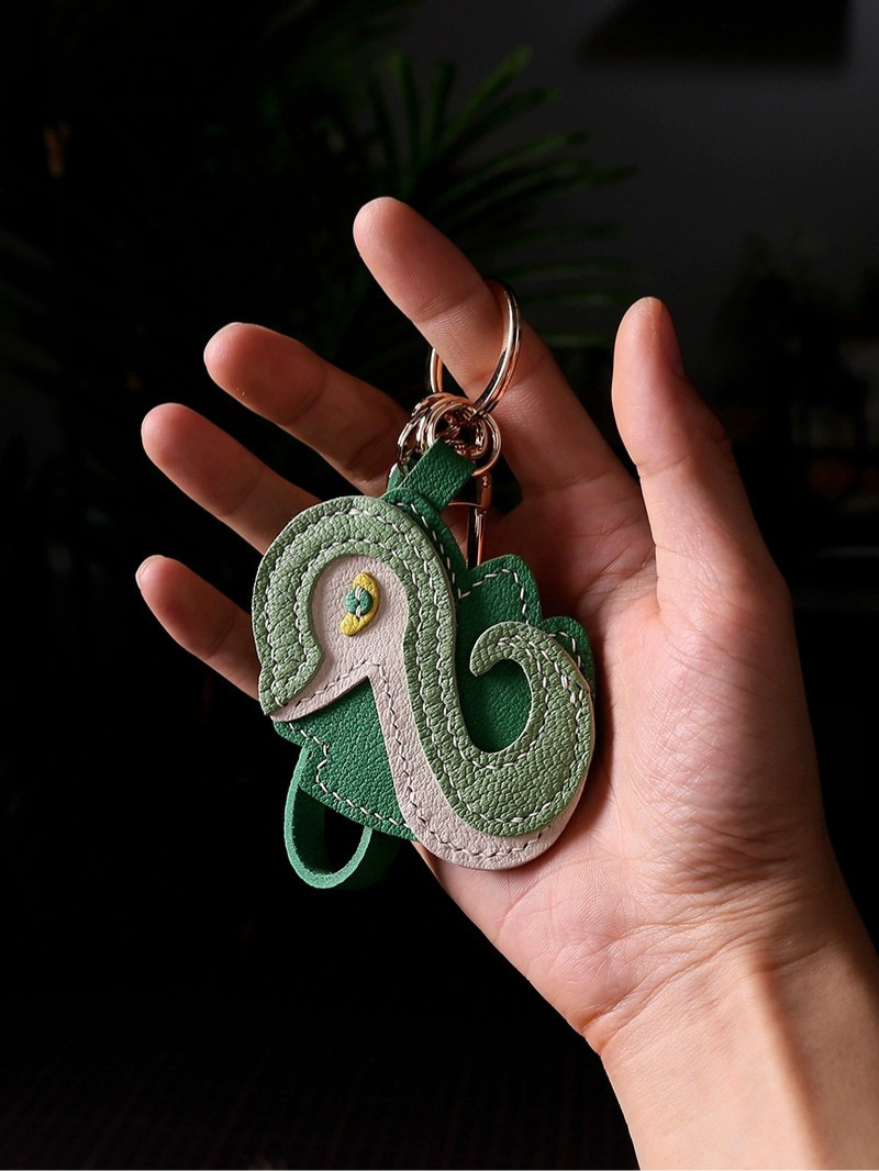 Handmade Snake Zodiac Bag Charm