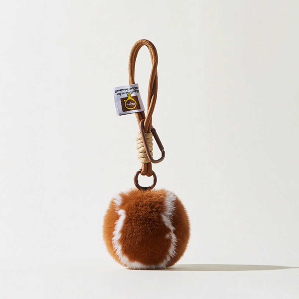 Soft Plush Baseball Bag Charms