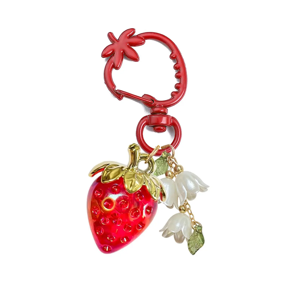Strawberry Bag Charm