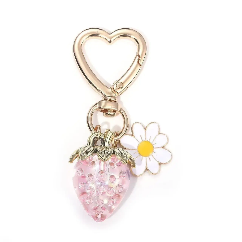 Strawberry Bag Charm