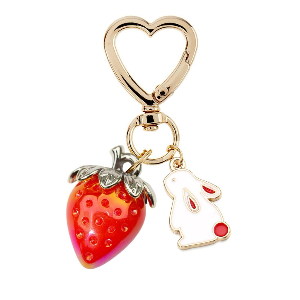 Strawberry Bag Charm